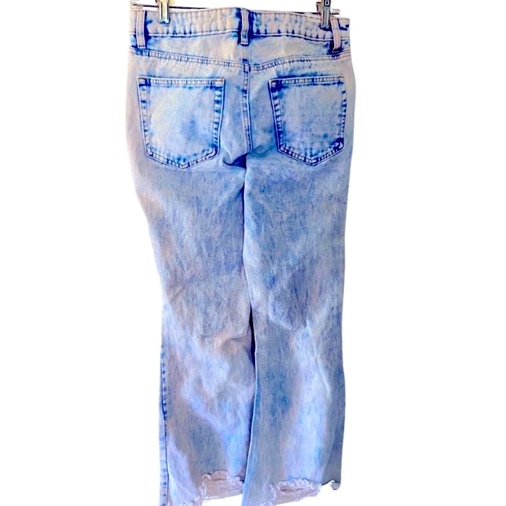 Patchwork Distressed Women's Jeans - image 3